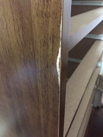 ｄｉｙ タンスのささくれを直したよ 小さな平屋でまったりと好きな事を適当にやる生活